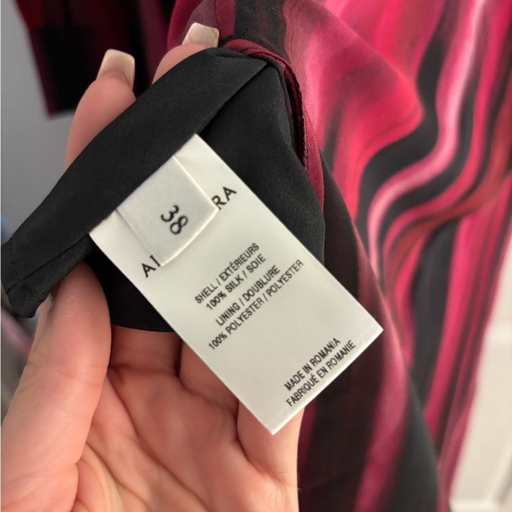 Altuzarra Judina Striped Silk Midi Shirt Dress - Picture 13 of 14